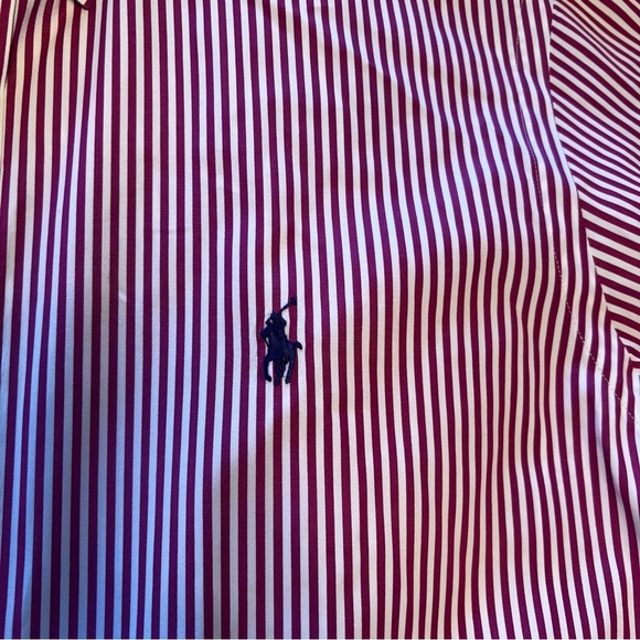 Ralph Lauren‎ striped 100% cotton button up shirt slim fit - Picture 3 of 4